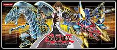 Kaiba Blue-Eyes White Dragon/XYZ-Dragon Cannon Playmat GLD4